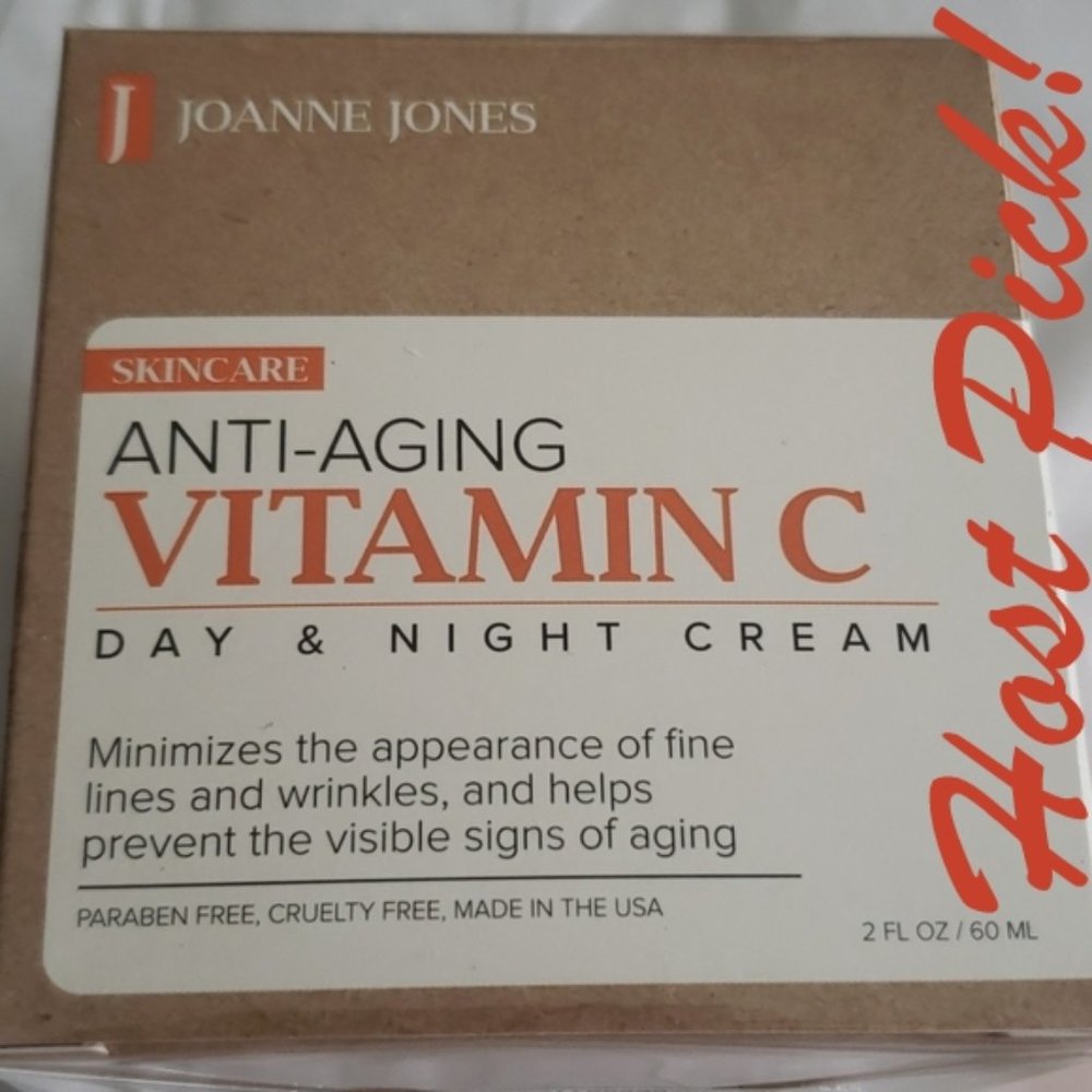 Joanne Jones USA Vitamin C Gold Retinol Anti-Aging Day & Night Cream Face ๐HP๐ - Picture 2 of 6